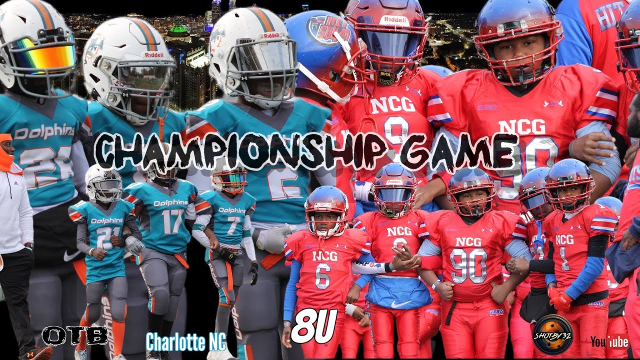 McAdenville Dolphins 8U Vs NcGiants 8U OTB Championship Game 2021 YouTube