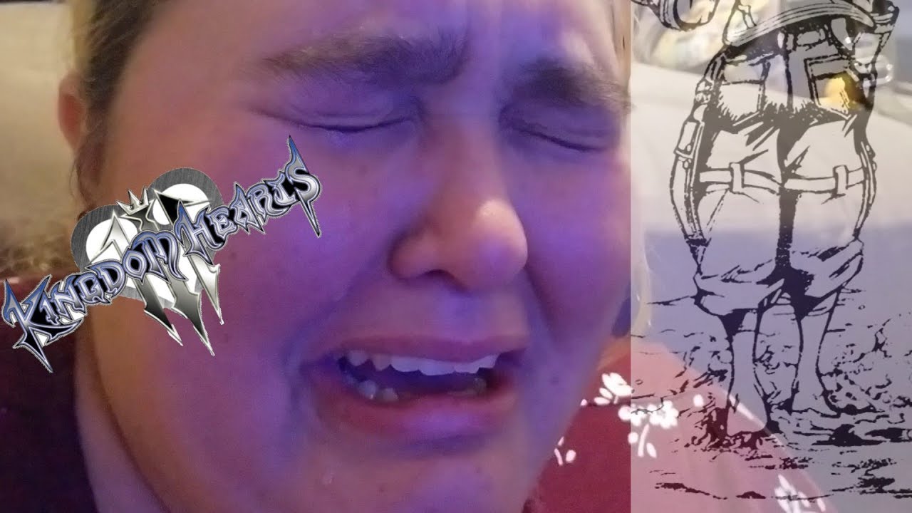 cried all my tears Kingdom Hearts 3 reaction (blue screen of death