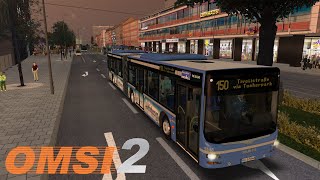OMSI 2 🚌München City 🇩🇪 150 HAUPTBAHNHOF NORD → TIVOLISTRASSE
