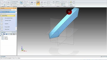 Solid Edge Tutorial Revolve Around Axis