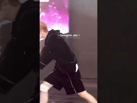 Oh wow Seungmin abs is so- 🙄🤩 #straykids #seungmin ©on vid