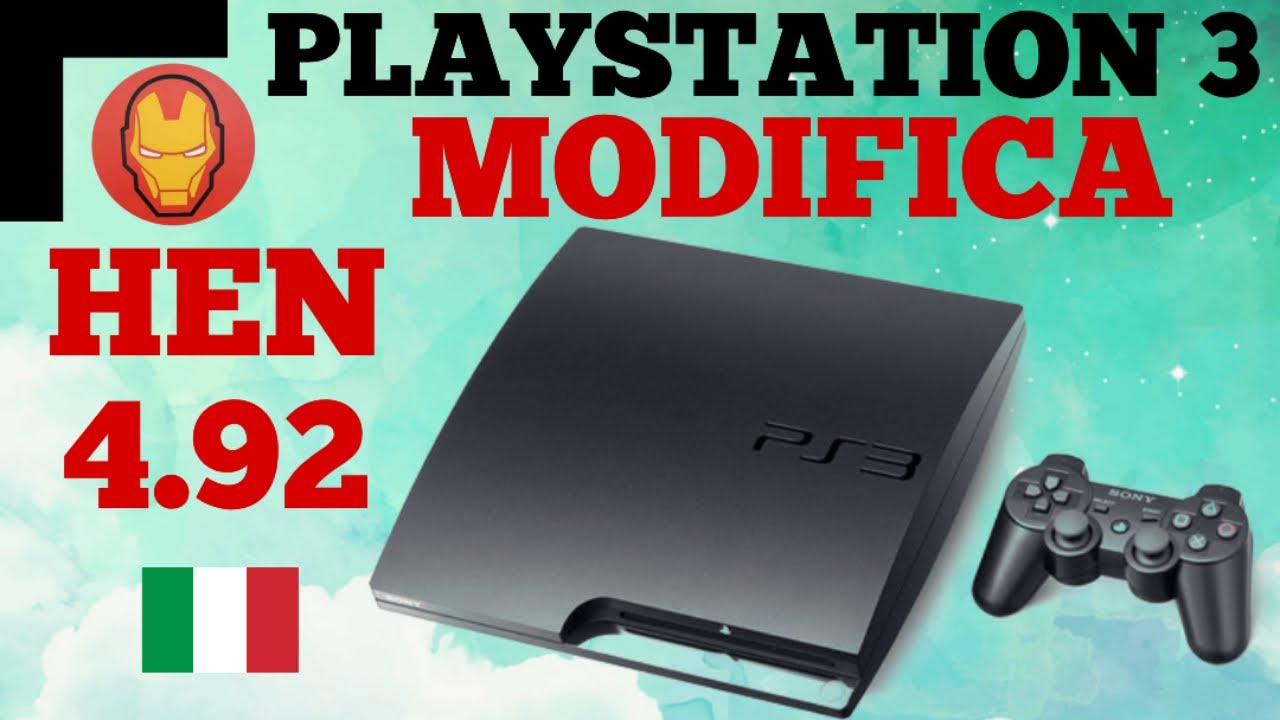 MODIFICA PLAYSTATION 3 - HEN 4.92 - 