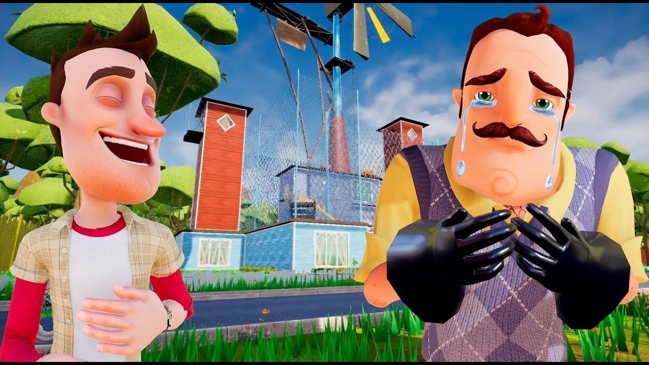 ШОУ ПРИВЕТ СОСЕД!Я НАШЁЛ ИХ!ИГРА HELLO NEIGHBOR MOD KIT ПРОХОЖДЕНИЕ МОДА Hello Other Side Of Town2