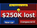 Your $20K car secretly costs $250K, the compound math