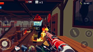 Pxel Combat: Zombie Strike | Part6 - GameplayWalkthrough Map Cowboy 20wave(IOS,Android) screenshot 2