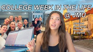 week in my life as a freshman at jmu | long + chatty vlog