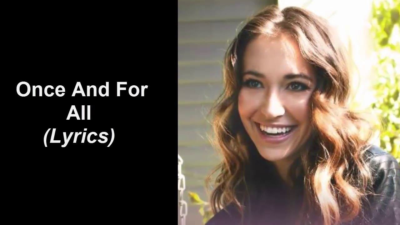 lauren daigle once and for all chords
