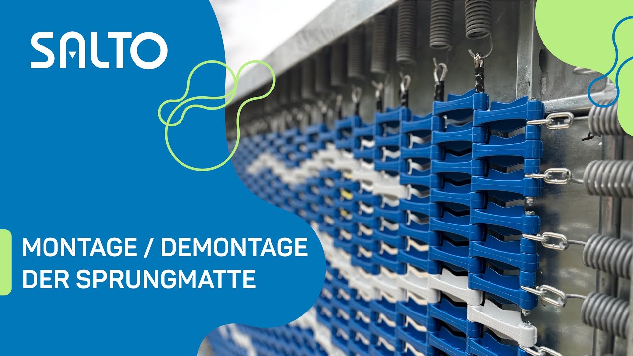 SALTO - Montage / Demontage der Sprungmatte (DE)