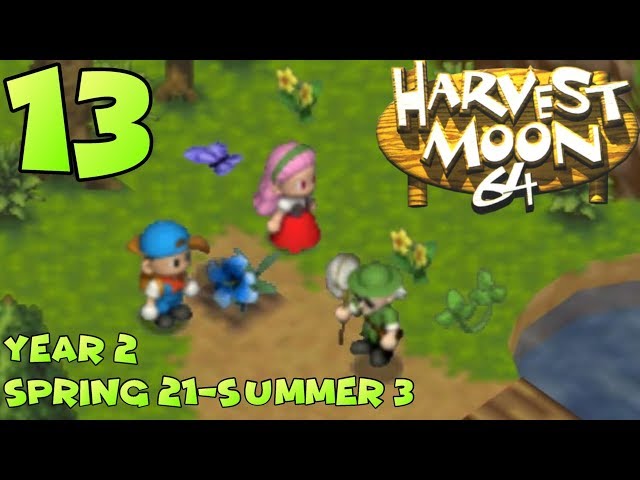 皇后　hervest moon × blue Queen Harvest Moon 64 | All Photos Attempt [13] - Blue Mist Flower