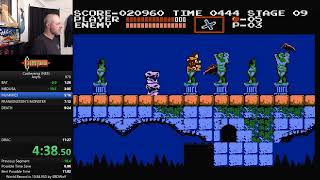Castlevania Nes Any% Speedrun In 1110.9