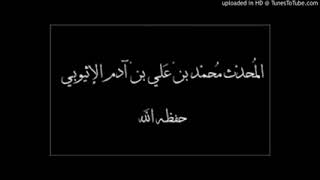 كلمة المحدث محمد بن علي بن آدم الإثيوبي رحمه الله