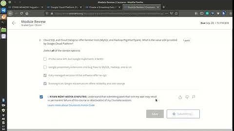 Google Cloud Platform Big Data and Machine Learning Fundamentals week 2 B