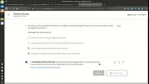 Google Cloud Platform Big Data and Machine Learning Fundamentals week 2 B