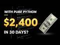 I Replaced My Client's $2,400/yr Accounting Software with 350 Lines of Python