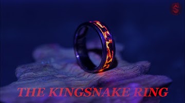 How to Make the "Kingsnake" Hammered Tungsten Ring: Detailed Video