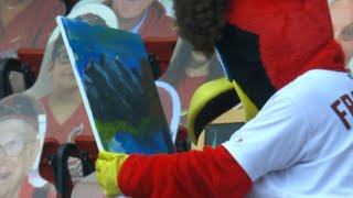 Famous Cardinals' Harrison Bader blasts 425-foot home run into Fredbird's third-deck painting Profile