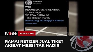 Download lagu Mess Batal Hadir, Netizen Obral Tiket | Kabar Siang tvOne