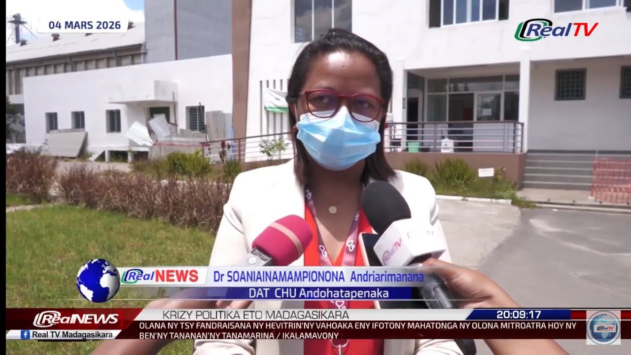 REAL NEWS / NY #VAOVAO MARINA MIVANTANA 02 MARTSA 2026. #Madagascar 