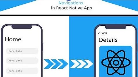1- React-Native Stack-Navigation (V6) Arabic