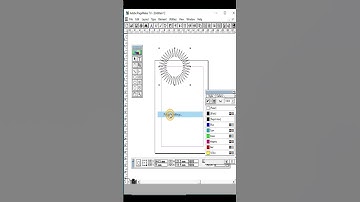 Star Shape Making in Pagemaker Shorts Video