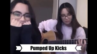 Video thumbnail of "Pumped Up Kicks - Merrell Twins"