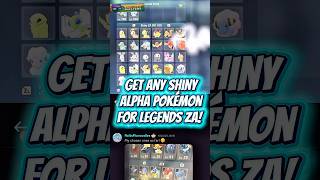 Get Shiny Pokémon Fast In Pokémon Legends Z/A! #pokemonlegendsza #shinypokemon #pokemon #giveaway