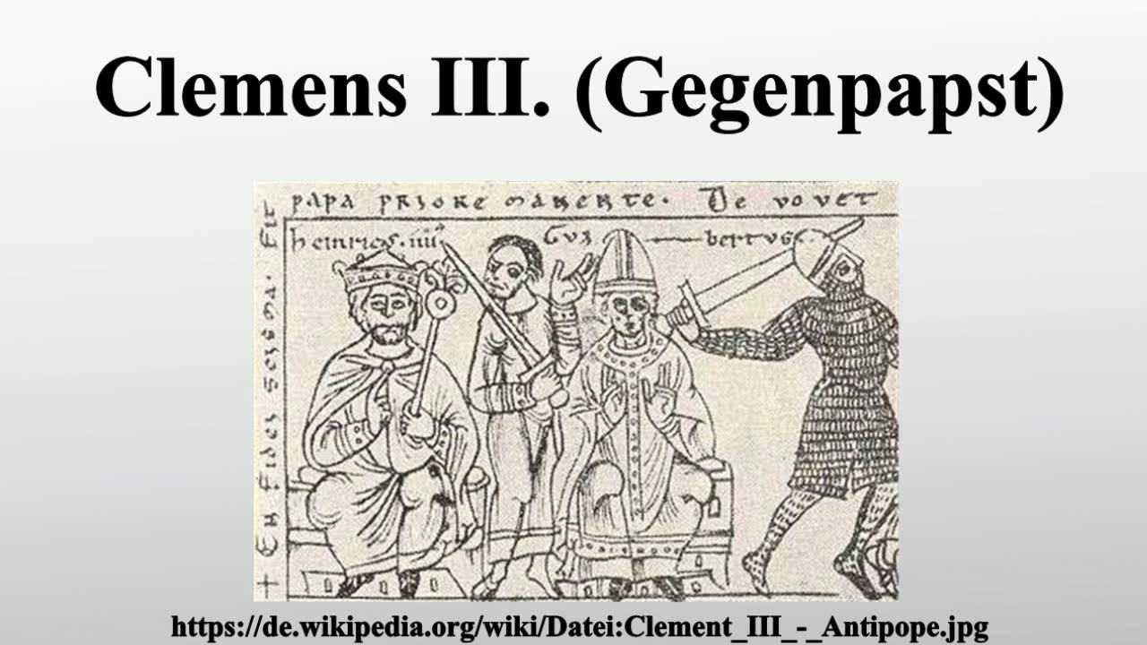 Clemens Iii Gegenpapst
