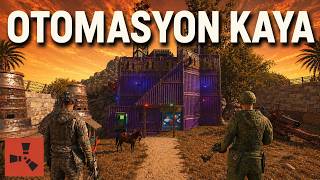 TAMAMEN OTOMATİK BİR KAYA EVİ İNŞA EDİP DÜŞMANIMIZA ONLİNE RAİD ATMAK?! - Rust Türkçe (Film)