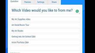 QUICK ART VIDEO POLL!
VOTE HERE! http://goo.gl/yWjc5A
Uploading this because I totally forgot to put the link at the end of my sketchbook video, so some of you may have missed out. So, I just thought to upload the poll video itself~ QUICK ART VIDEO POLL!