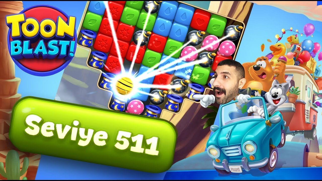 TOON BLAST OYNUYORUZ (511. seviye) eğlenceli oyun videosu