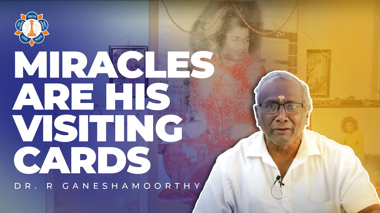 The Greatest Miracles of Sathya Sai That I Have Witnessed | Dr.R Ganeshamoorthy | Oman