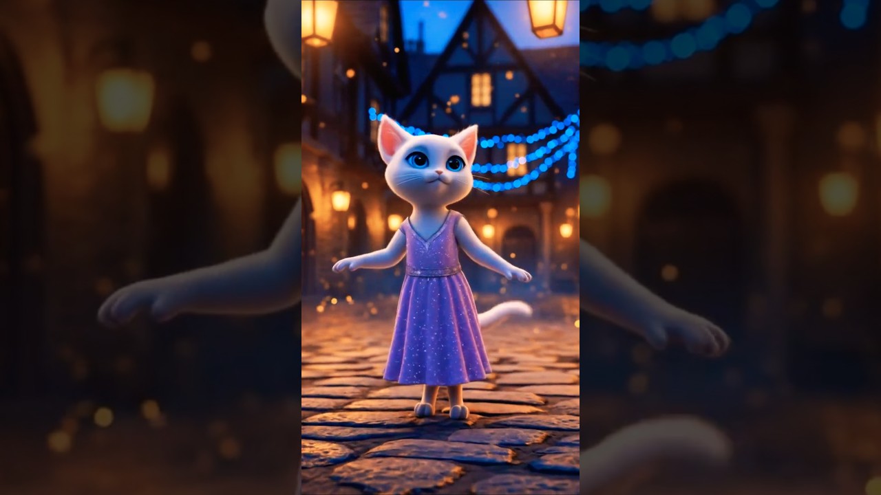 Barbie cat beautiful dance performance 