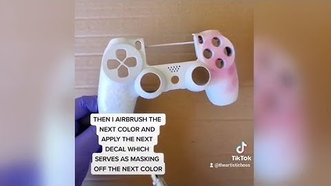 I Custom Painted This PS4 Controller