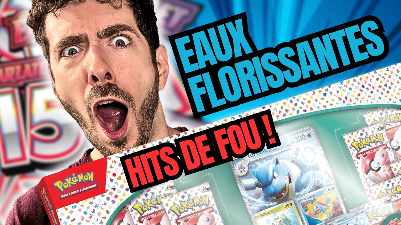 Une ALT et 8 HITS sur 12 ! Ouverture de FOU du coffret Eaux Florissantes de Pokémon 151 !