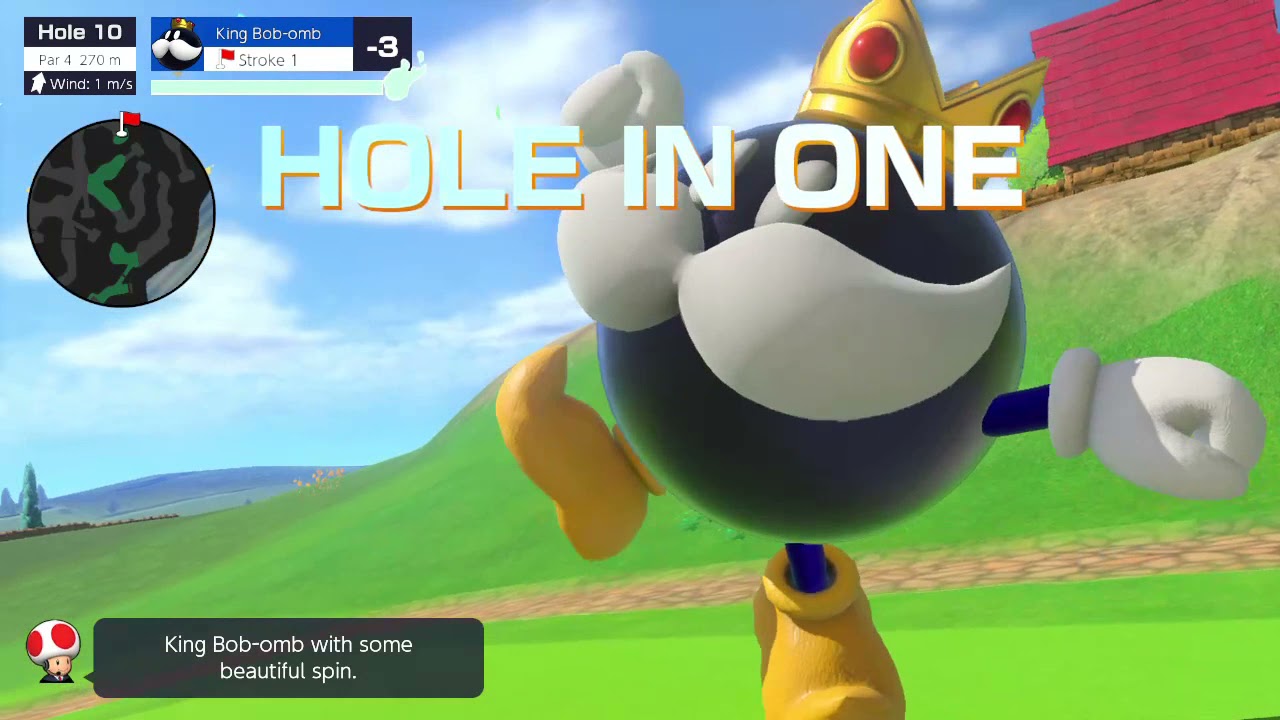 Mario Golf: Super Rush - Rookie Course Score Compilation