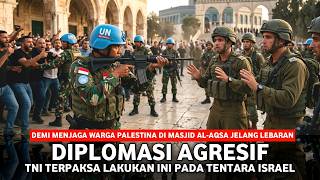 Israeli Soldiers Remain Stubborn! The Indonesian National Armed Forces (TNI) Forced to Conduct Ag...