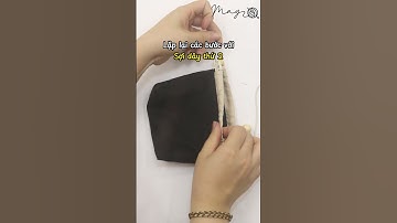 Hướng dẫn cách luồn túi rút - Tiệm tạp hoá nhà May