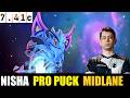 🤯 NISHA [PUCK] MID 7.41c- DOTA 2 HIGHEST MMR MATCH#dota2   #dota2gameplay