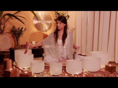 ASMR: Relaxe com Vibrações Positivas ♡ Energias de Cura, Sussurros, Sound Healing para Dormir