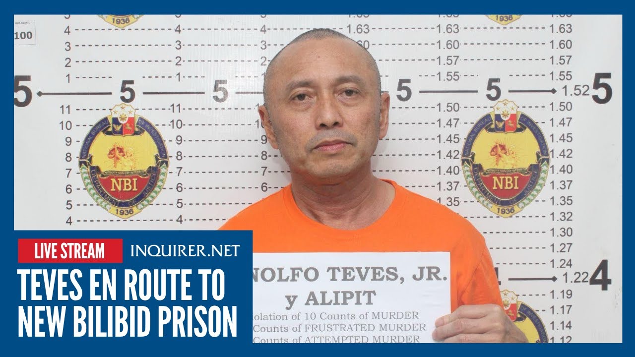 Teves en route to New Bilibid Prison | May 30