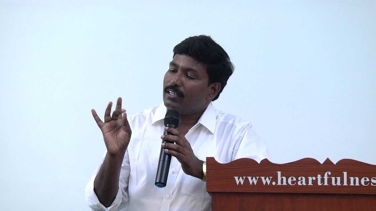 D E O prakasam telling a story