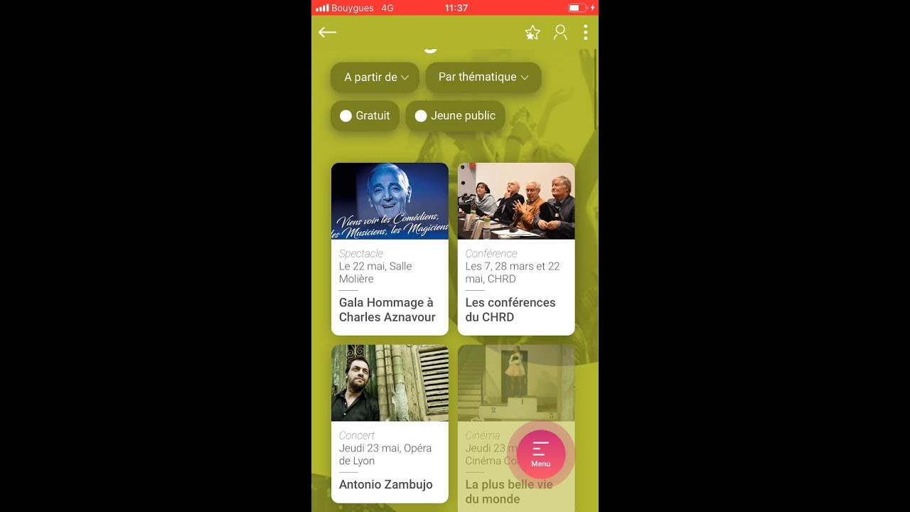 Application Ville De Lyon Agenda Youtube