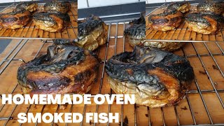 How To Make Smoke Fish At Home | Cameroon smoked fish |How to smoke mackerel at home | Dry fish