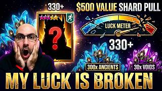 Massive $500 Shard Pull! My Luck is Completely BROKEN!!! Raid Shadow Legends