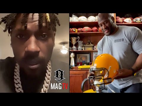 Antonio Brown Claims He Got CTE From James Harrison's Helmet! 🏈