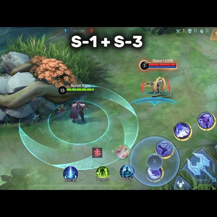 Yu Zhong Combos #mlbb #mlbbshorts #mlbbidcreator
