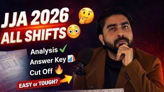 Jja 2026  Paper Analysis  Answer Key  Expected Cut Off 