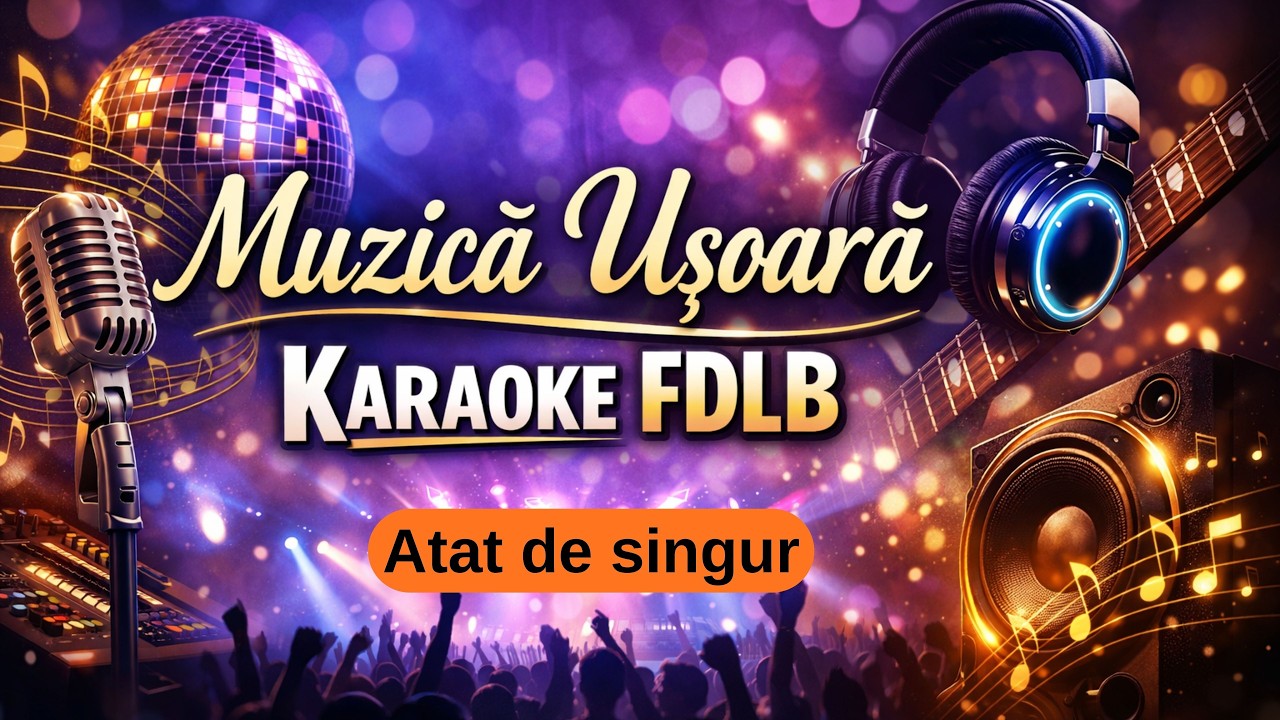 Atat de singur Muzică Ușoară Karaoke FDLB