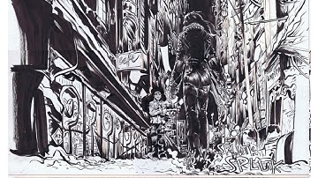 Capturing New York City With Brushy Lines: Paul Pope