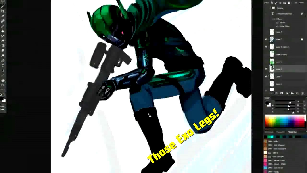 Exotic Watermelon Exo Video Drawing Tutorial YouTube